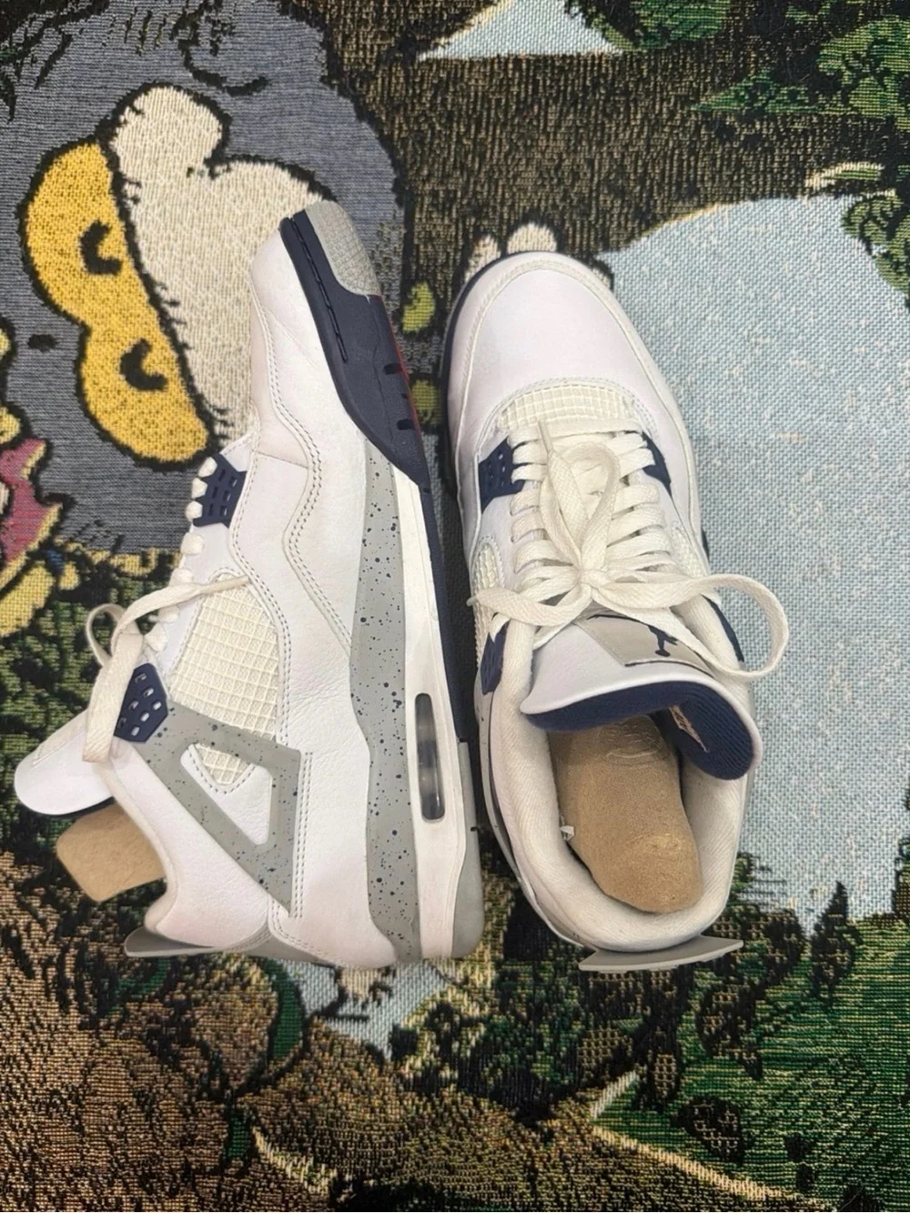 Air Jordan 4 Retro ‘Midnight Navy’ - Size 11 (Great Condition / No Box)